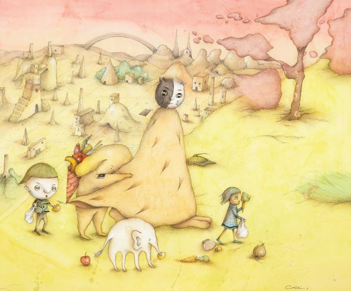 中原千尋-Cat Tent Walking Under the Sky