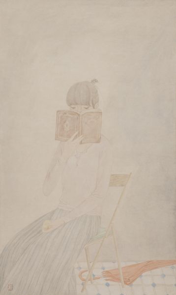 鄧先仙 - 女孩肖像‧1，2014