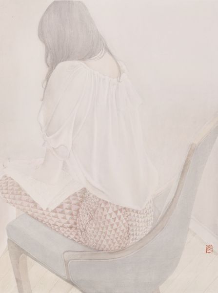 鄧先仙 - 白‧2，2016