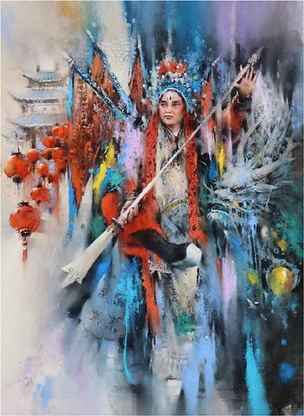 Ku Cheng CHANG - 虹橋贈珠-二郎神，2025