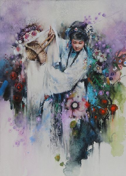Ku Cheng CHANG - 紅樓夢-黛玉葬花，2025