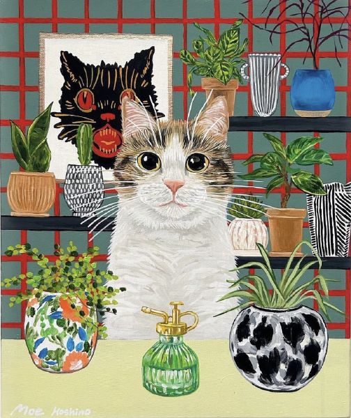 Moe Hoshino - 花藝師 Cats，2023