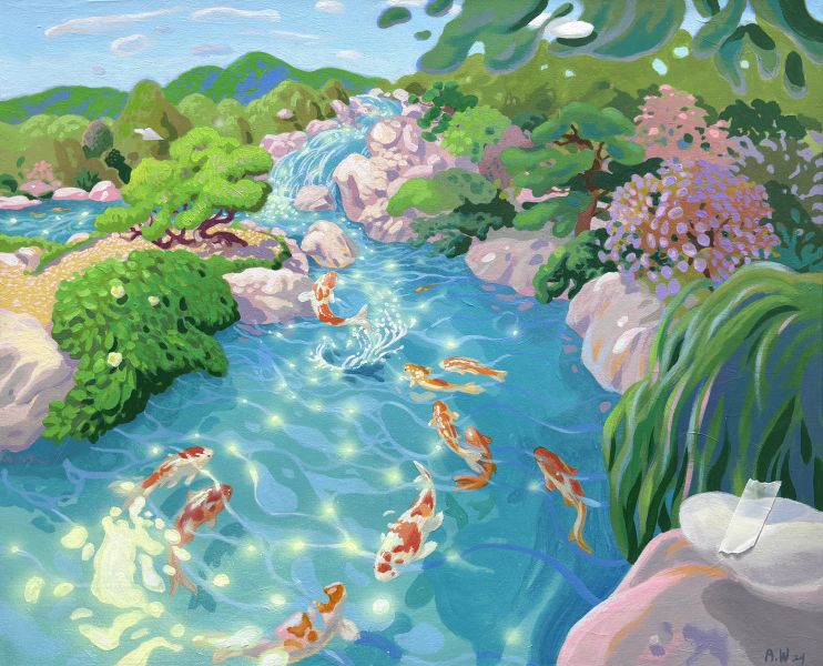 Aries WU - 鯉魚庭園，2023