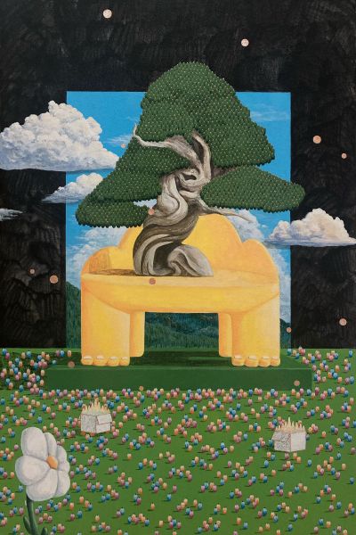 林佳賢 - 在椅子上伸展看著大家，2025