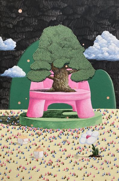 林佳賢 - 佇立在椅子上看著大家，2025