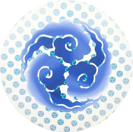 李思慧-藍色的世界Ⅲ(漩) The Blue WorldⅢ（spiral）