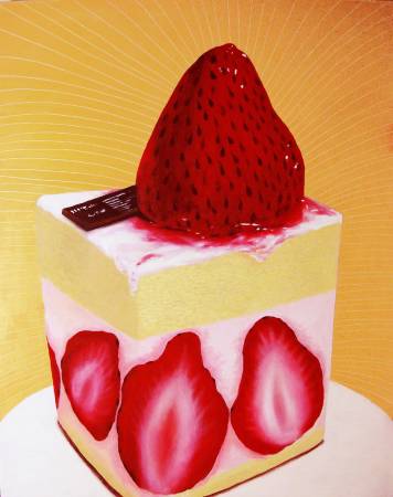 王佳琪-《甜蜜蛋糕》系列-草莓蛋糕