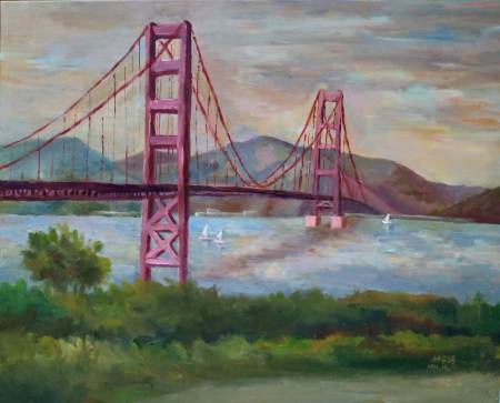 林容德-美國舊金山金門大橋 Golden Gate Bridge, San Francisco, USA