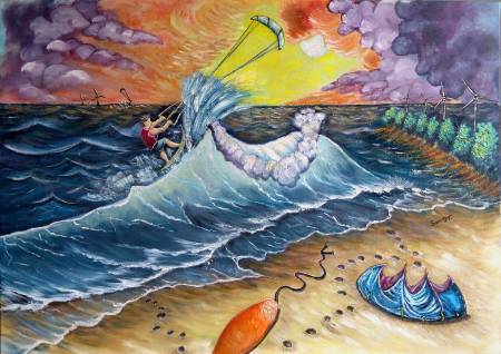 陶若蘭-風箏衝浪 Kite Surfing