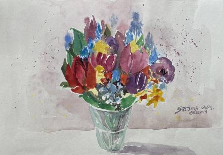葛拉娜-Small spring bouquet