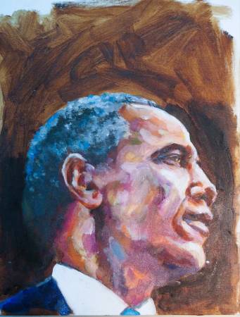 彭滂沱-美國前總統歐巴馬(Barack Obama)