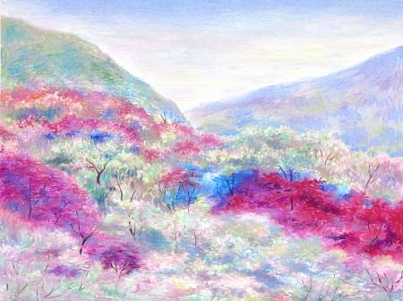 蘇靖雯-落入山間的晚霞