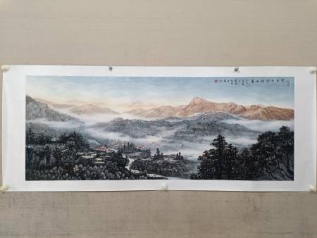 陳勰-雲嶺丹暉映山居