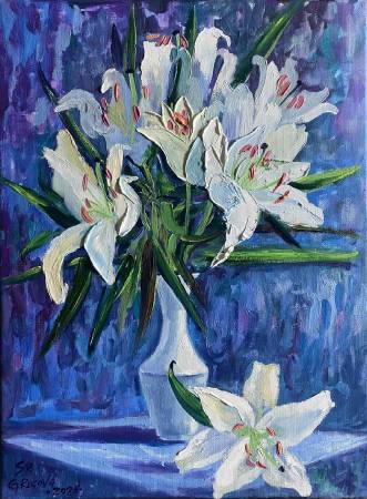 葛拉娜-Lilies bouquet