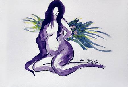 薇薇安-孕美與花藝6