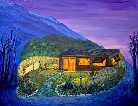 朱薇諺 Chu Wei-Yen-夜裡小屋 Little house at night