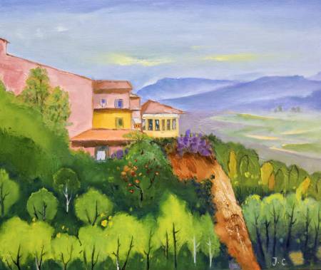 邱筠遙-南法山城，歲月靜好