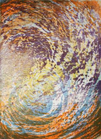 陳偉斌-木刻版畫 Fall-S