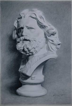 Vanson.Zn-馬賽典席克石膏像