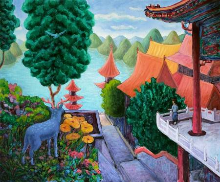 魏安杰-神望日月潭