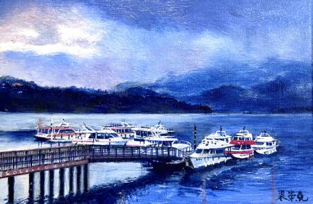 梁崇堯-日月潭之美