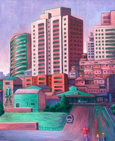 魏安杰-黃昏中的故鄉