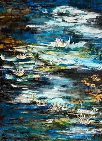 葛拉娜-Serenity of a Blue pond