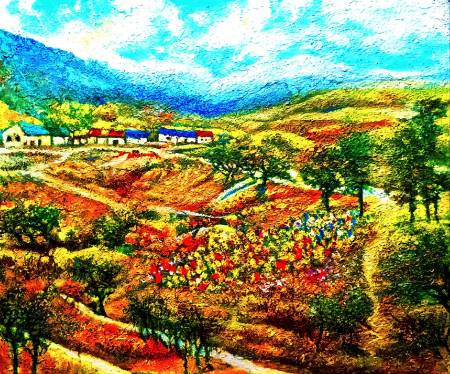 吳順良-夢幻山景