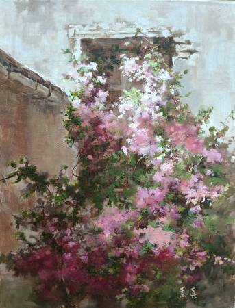 黃素真-花園一偶