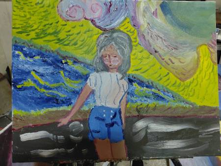 周奕霆-一個人在海邊