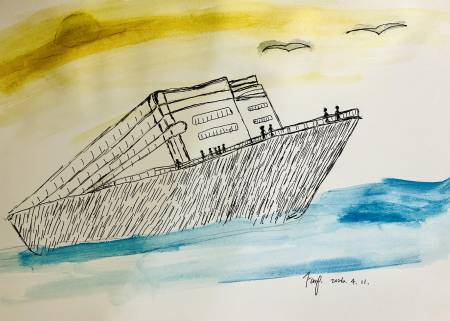 胡菁芳-海上的風（草圖）