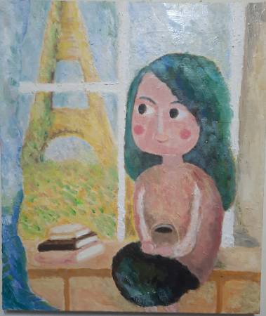 楊庭昱-巴黎鐵塔的下午茶