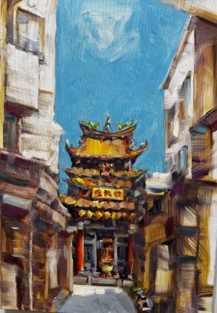 彭滂沱-台南鎮轅境頂土地公廟