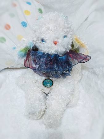 陳幼昕-《雲空 – Clouded Sky》手工藝術布偶〔咩野 Meya 系列〕