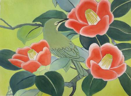 Ziwei-山茶春韻