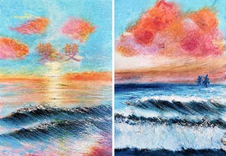 徐小萍-雙雙（限量藝術微噴）