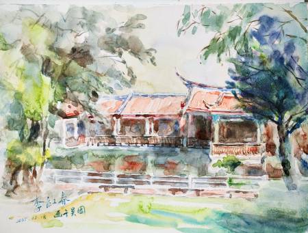 李紅春-台南吳園