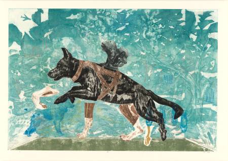 115年「璞玉發光-全國藝術行銷活動」得獎者作品聯展-潘奕愷－軍犬二