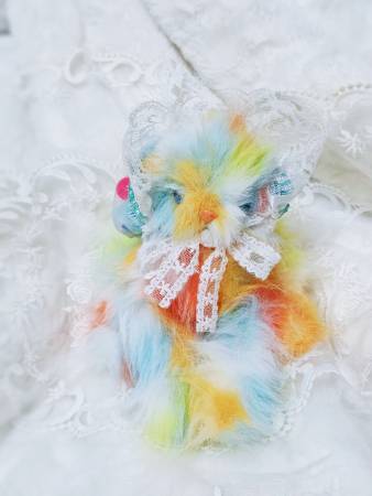 陳幼昕-《咩野 Meya 03》手工藝術布偶〔咩野 Meya 系列〕