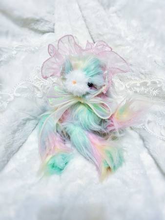 陳幼昕-《咩野 Meya 04》手工藝術布偶〔咩野 Meya 系列〕
