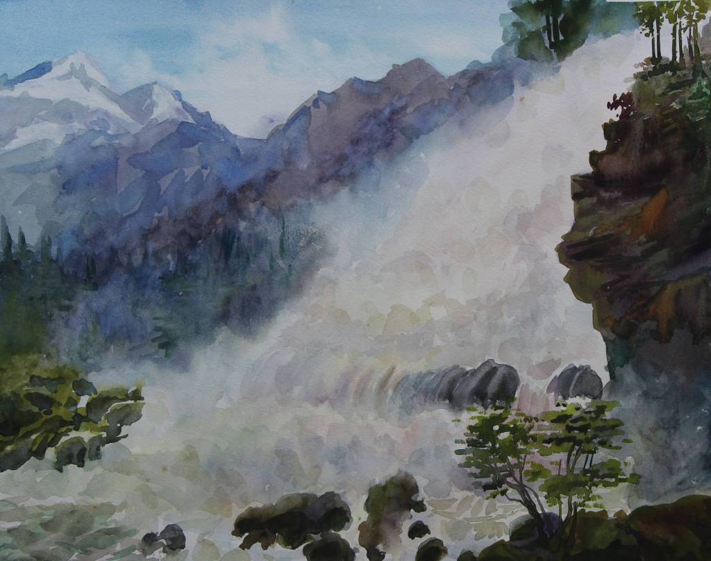 葛拉娜-Mountain Waterfall