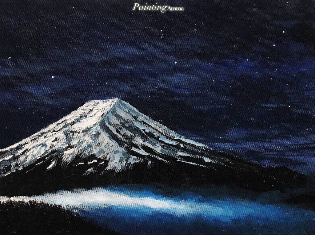 艾瑪 Amma-《夜色富士山》Mount Fuji In The Darkness
