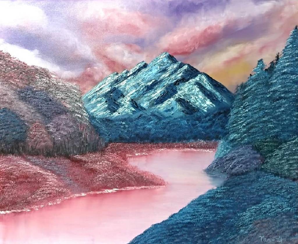 紀丹瓈-夢中的山水