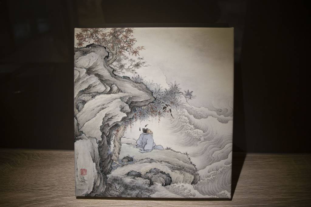 林聲文化藝術-無框版畫-望潮