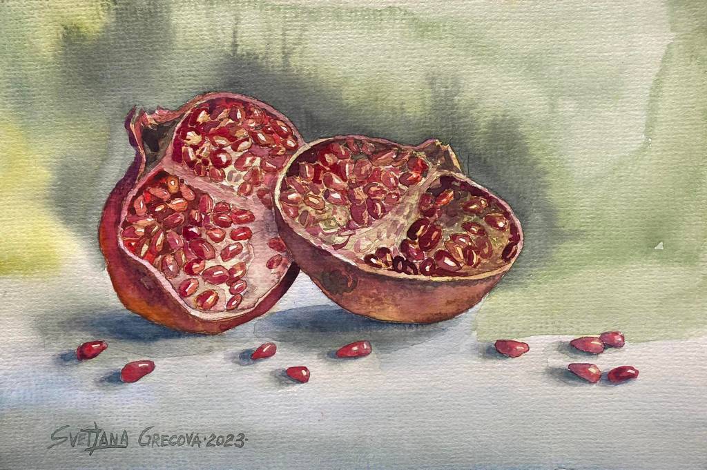 葛拉娜-The pomegranate - the fruit of love.