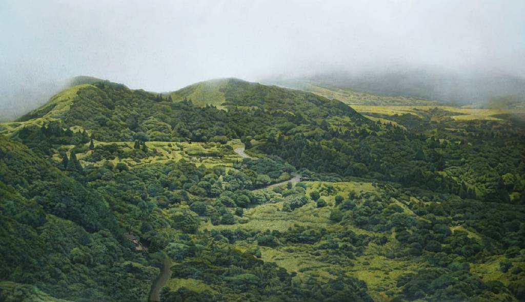 多納藝術-從七星山遠眺擎天崗