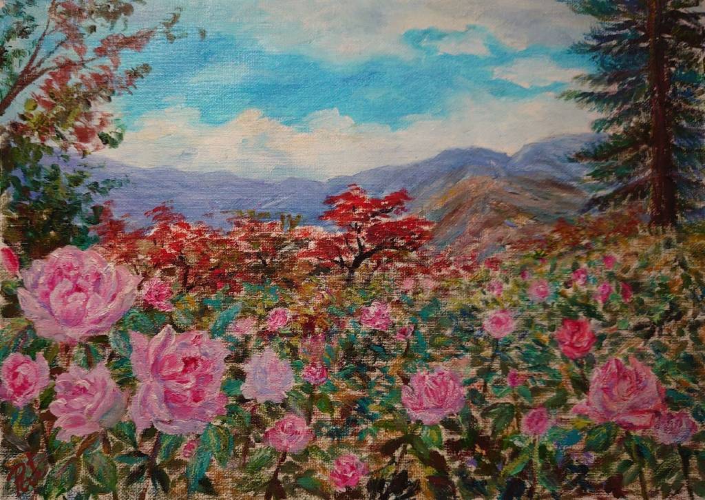 李芳時-山中玫瑰園