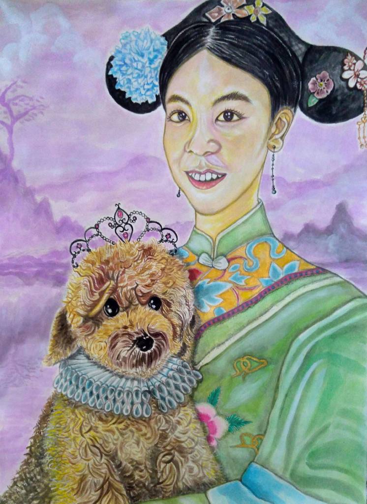 陶若蘭-格格與狗狗  Princess&Her Adorable Doggie
