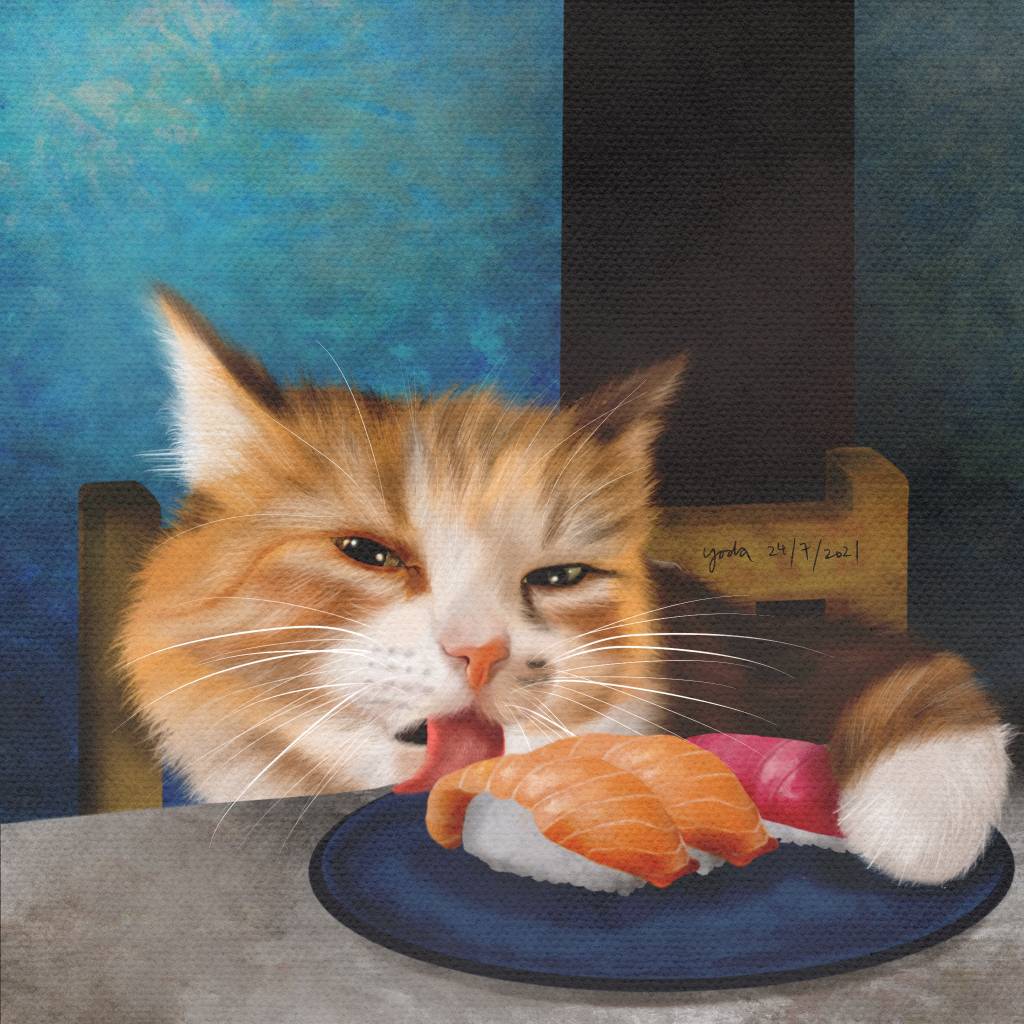 Yu Tat-Sushi Cat 壽司「貓」