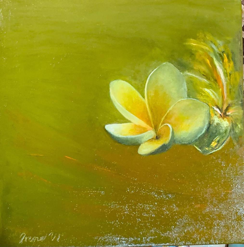 Irene W-雞蛋花 Frangipani